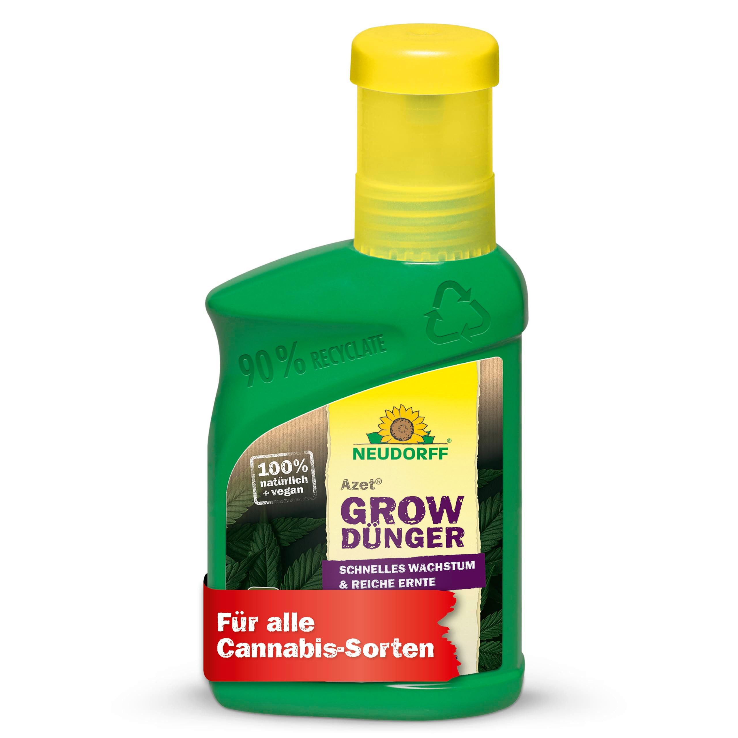 Neudorff Spezialdünger Bio - Azet GrowDünger 250ml Hanf Dünger für 50L, 100 günstig online kaufen