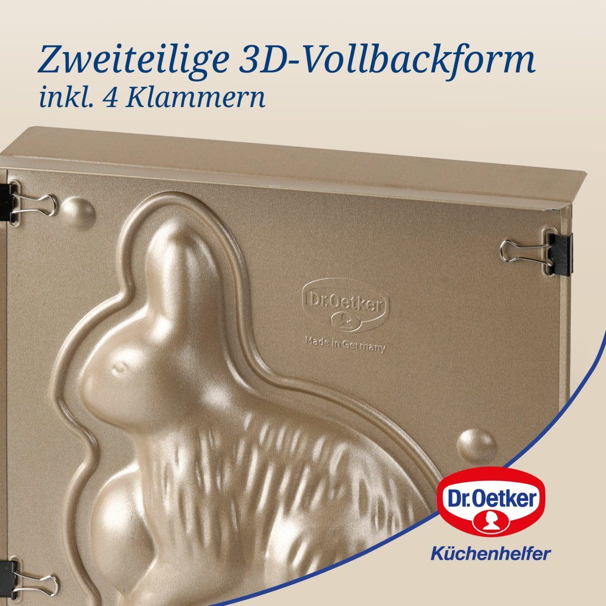 Ostern Goldiges Backform Dr. Oetker