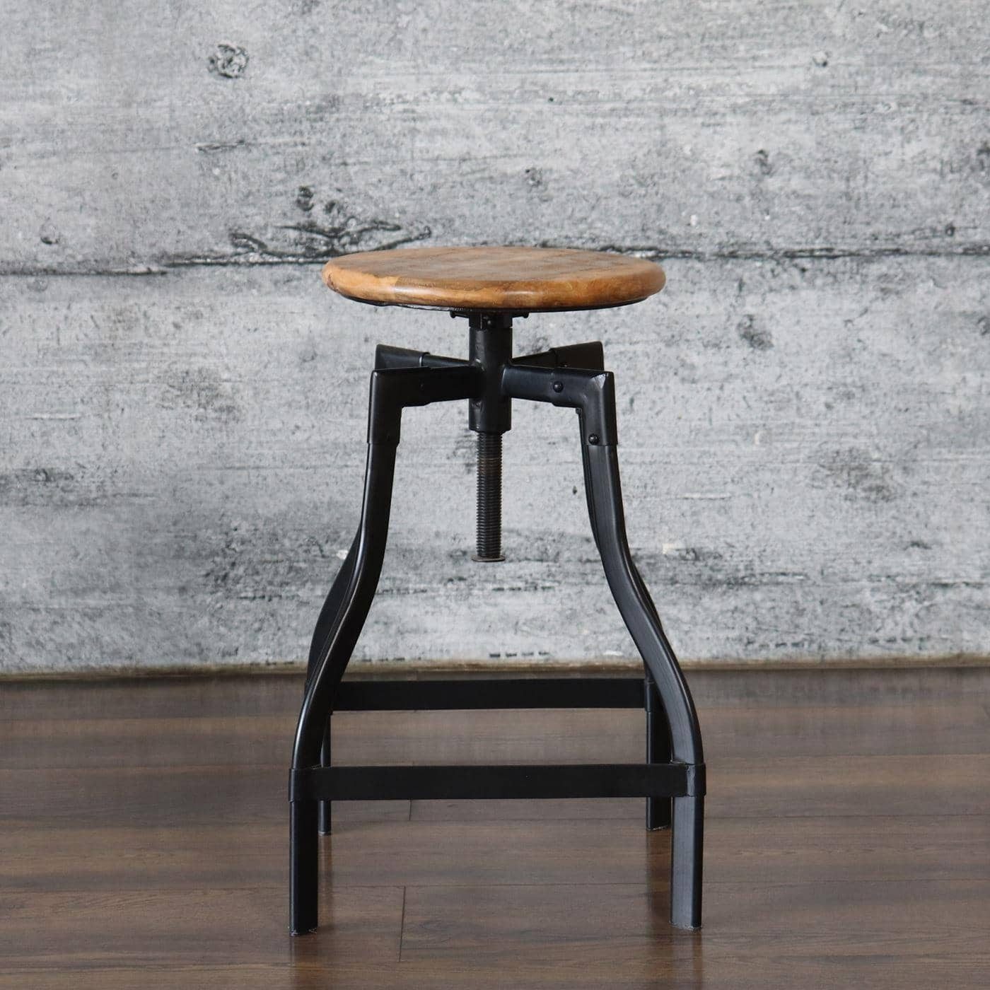 baario Sitzhocker Barhocker INDUS, höhenverstellbar Eisen günstig online kaufen