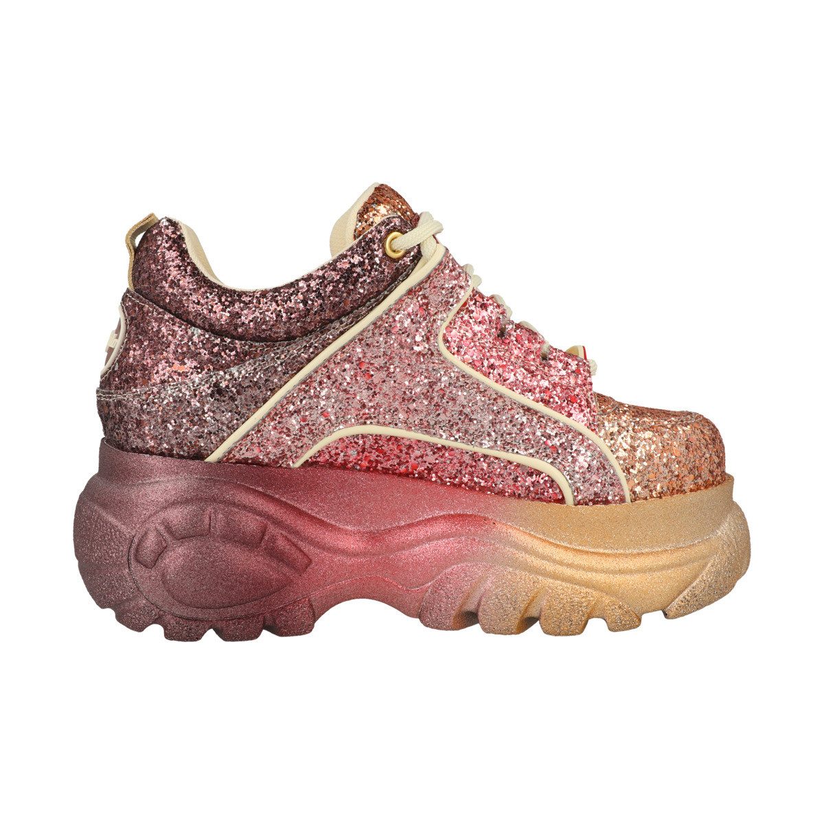 Buffalo 1339-14 Damen Sneaker Turnschuhe, Sportschuhe, Freizeitschuhe, Halbschuhe, Schnürschuhe