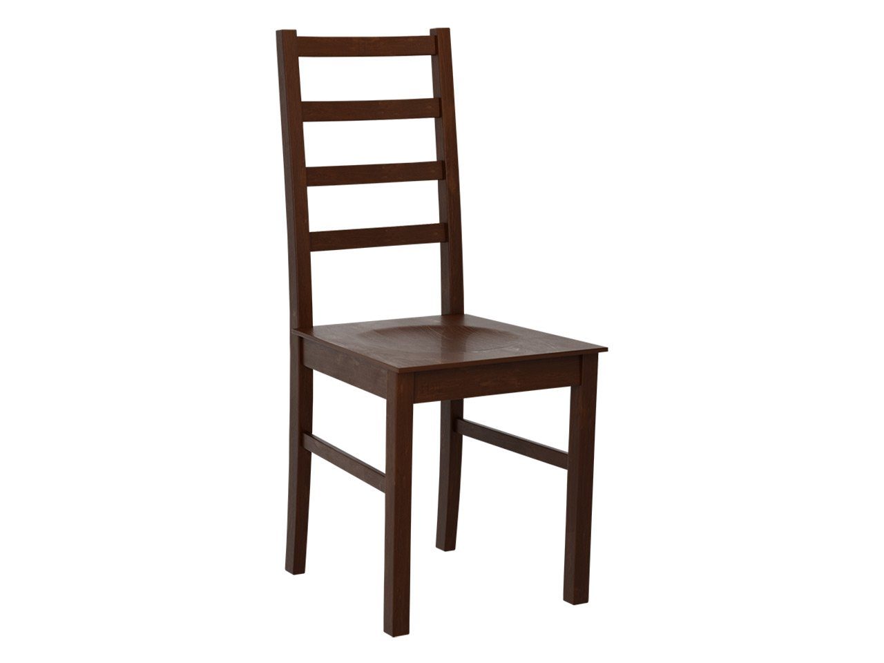 MIRJAN24 Stuhl Nilo VIII DR (1 Stück), aus Buchenholz, 43x40x94 cm Nuss