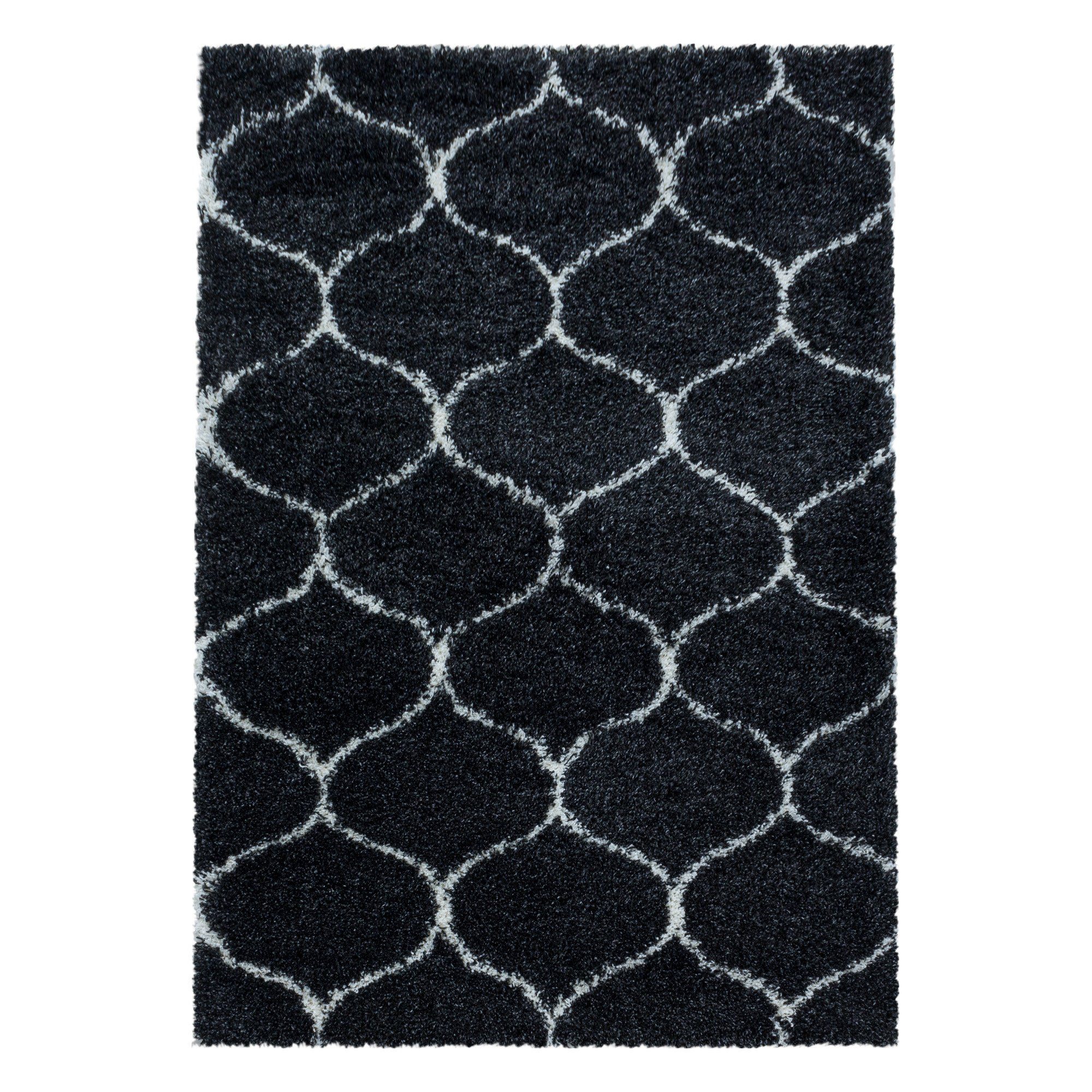 Stilvoll Günstig Hochflor-Teppich Teppich für den Flur oder Küche Skandinavisches Design, Läufer, Höhe: 30 mm