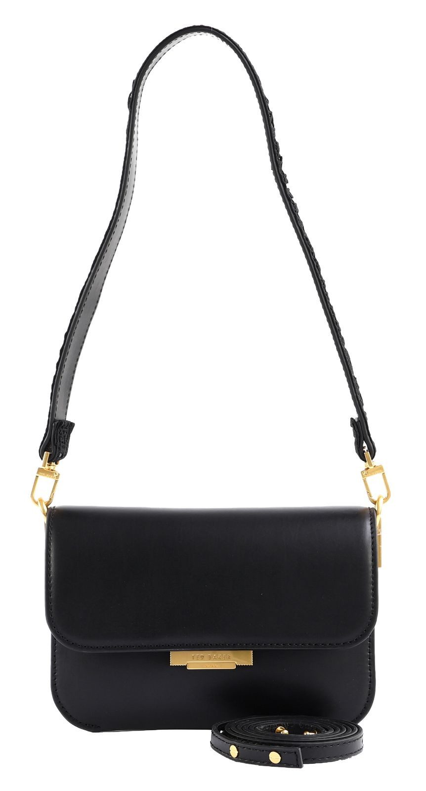 Ted Baker Umhängetasche Lock Detail Crossbody Bag, aus echtem Rindsleder