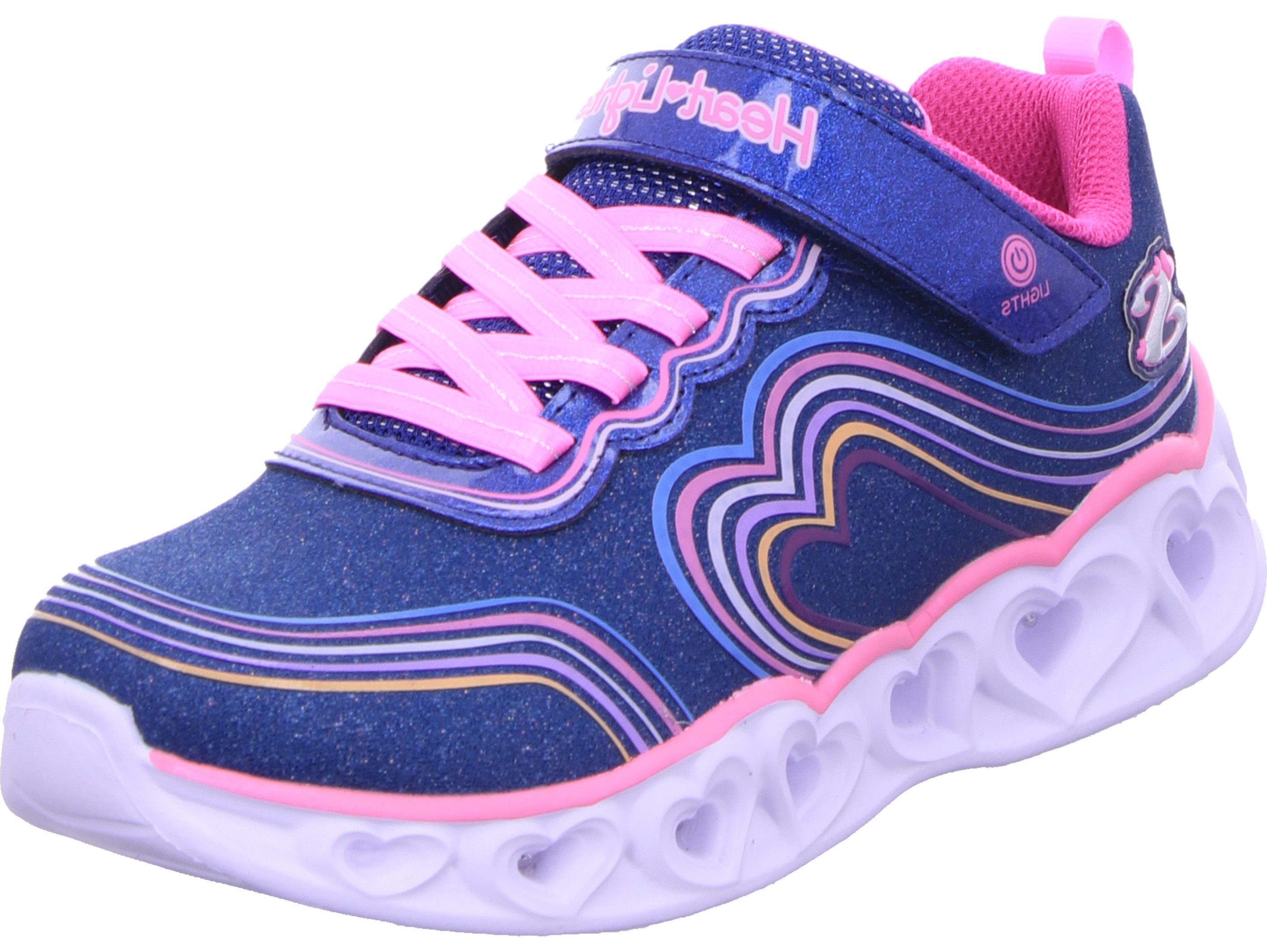 S Lights - RETRO HEARTS Klettschuh
