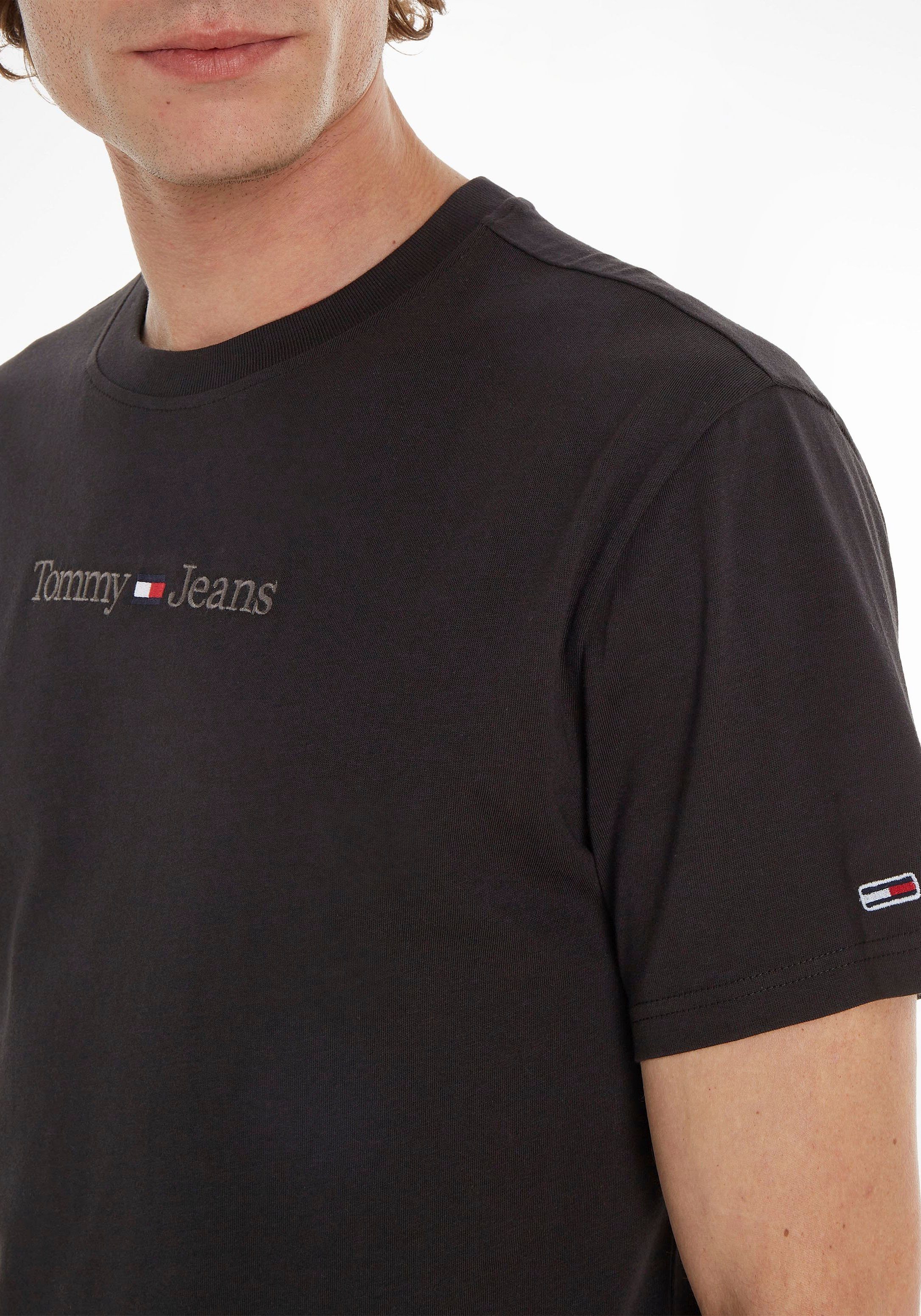 Tommy Jeans T-Shirt CLSC Black SMALL TJM TEE TEXT
