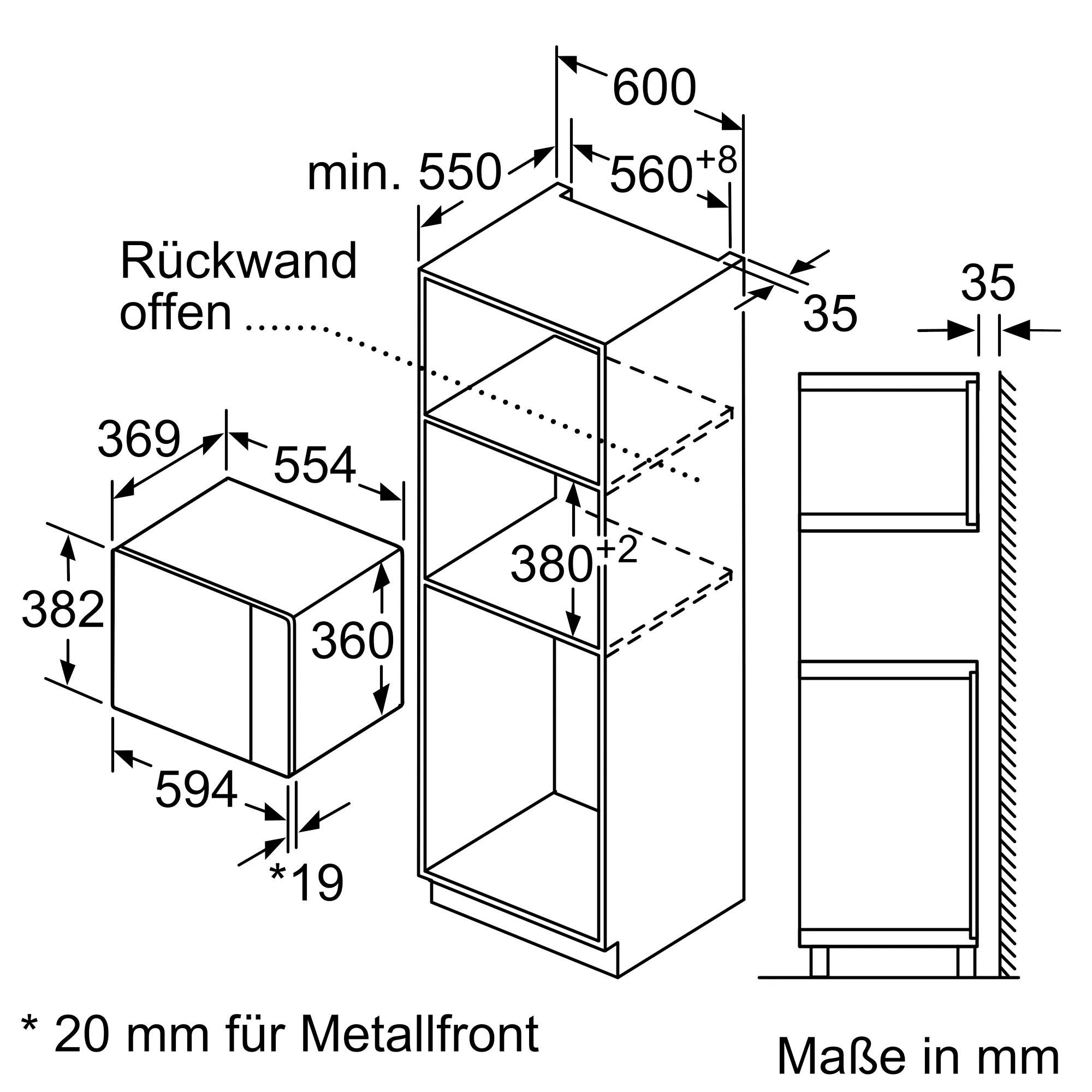 CC4P91562, l Einbau-Mikrowelle 25 Constructa Mikrowelle,