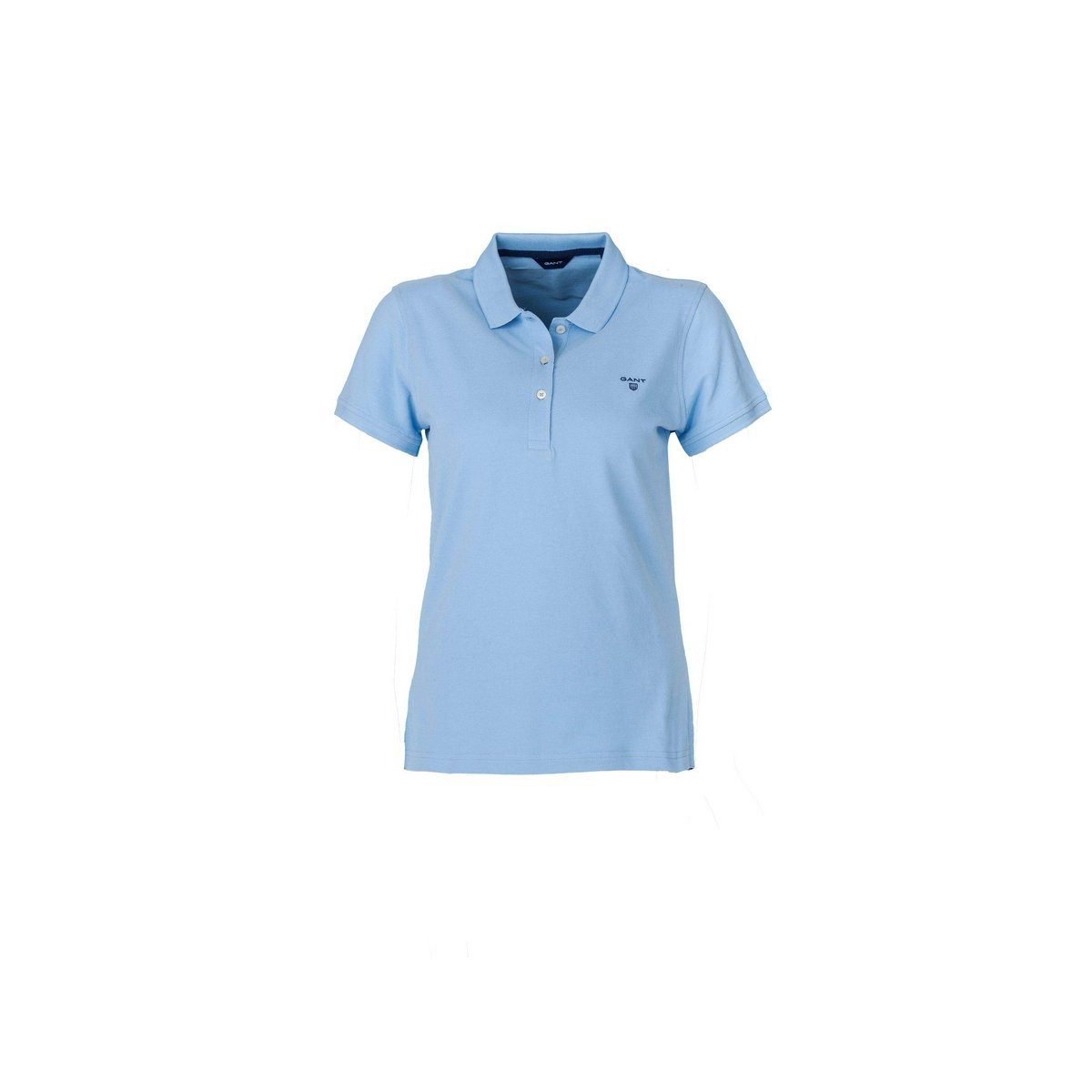 Gant Poloshirt Blue (1-tlg) Capri blau
