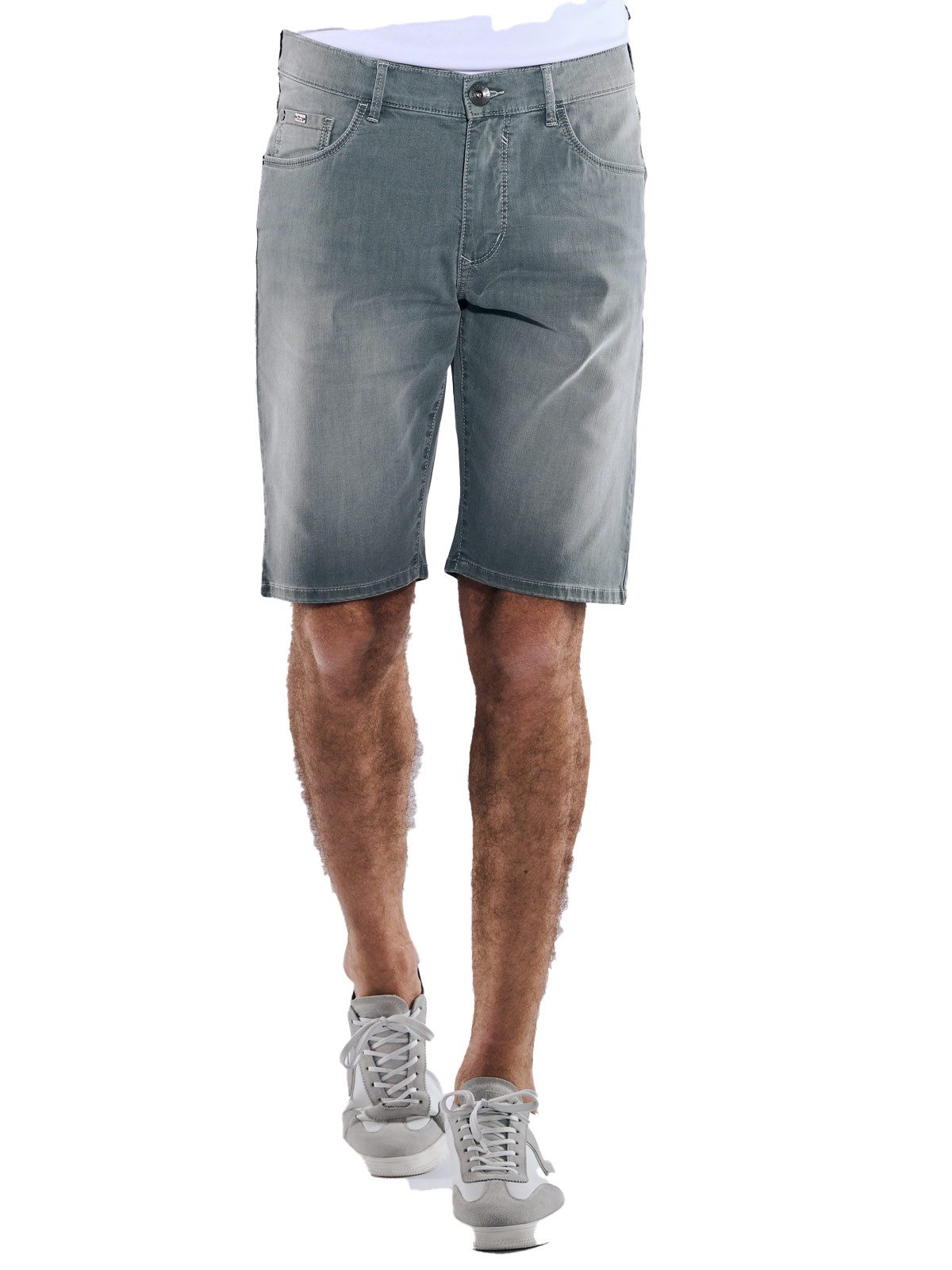 Engbers Jeansshorts Herren Bermuda slim fit, Hellgruen