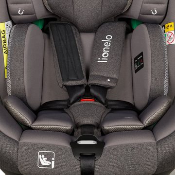 lionelo Autokindersitz BRAAM i-SIZE, ab: ab Geburt, bis: bis 36 kg (160 cm), ab: 1,00 kg, bis: 36,00 kg, (set), 4-in-1-Sitz / ISOFIX + Stabilisierungsfuß / sehr sicher