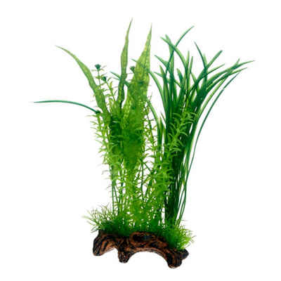 HOBBY Aquariendeko Hobby Flora Root 1 - L, 30 cm - Kunststoffpflanze für Aquarien