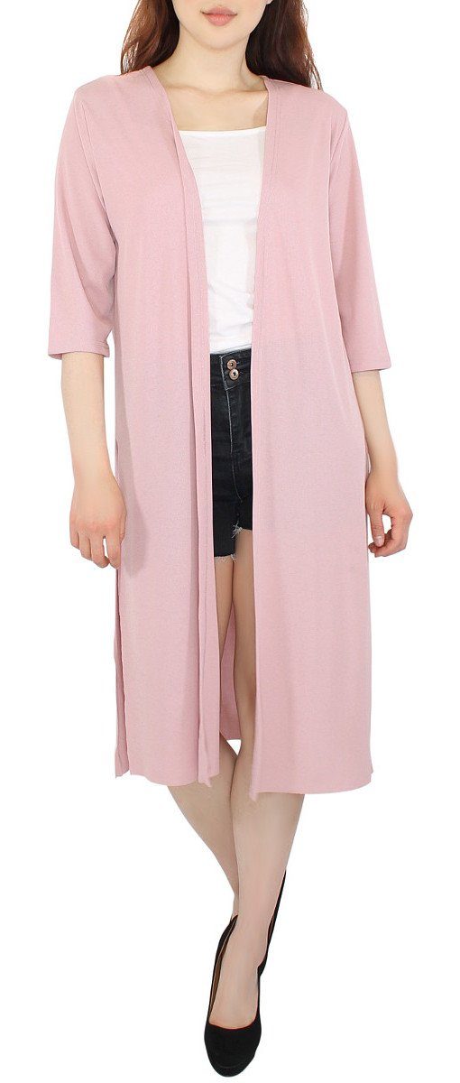 dy_mode Longstrickjacke Damen Cardigan Lang Sommer günstig online kaufen