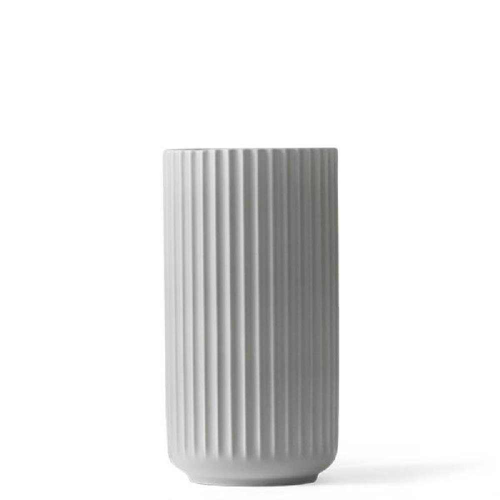 Lyngby Porcelæn Dekovase Porcelain Hellgrau (20cm) Vase