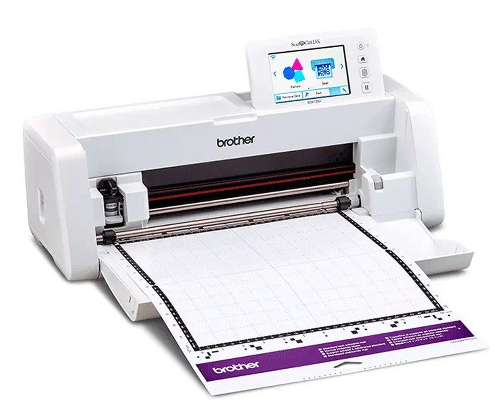 Brother Papierschneidegerät ScanNCut SDX 1250 Scan- und Schneideplotter, Vollautomatisches Schneidemesser