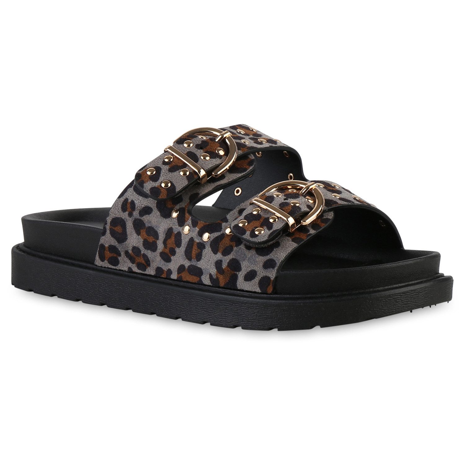 VAN HILL 841736 Sandalette Damen Pantoletten günstig online kaufen
