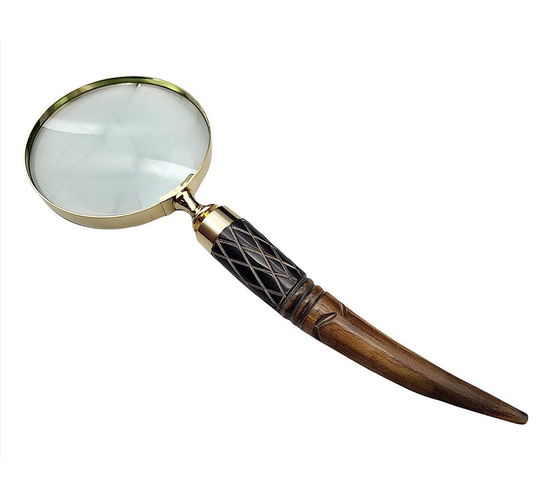 Handlupe Lupe Vergrößerungsglas Leselupe Nostalgie Sehhilfe