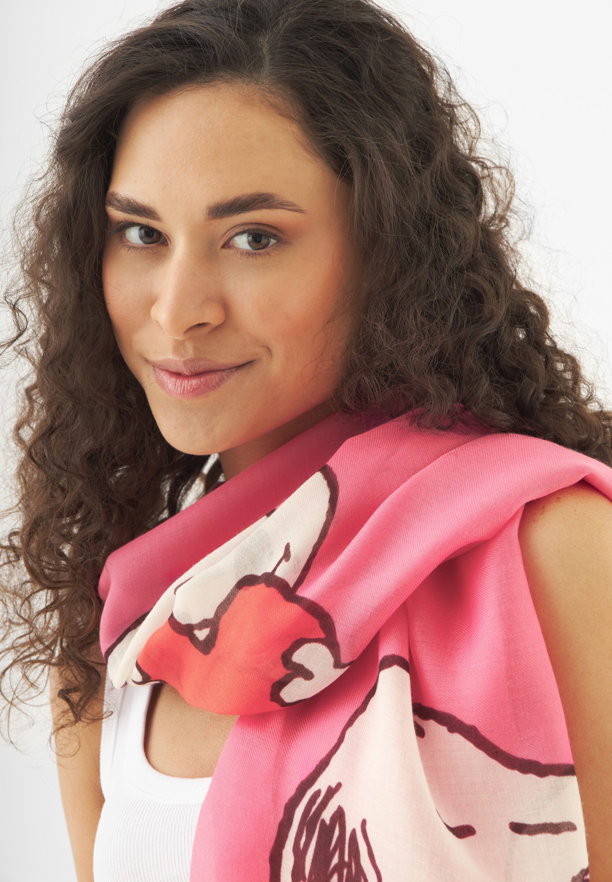 Codello Modeschal, (1-St), Mit Snoopy-Herz-Motiv