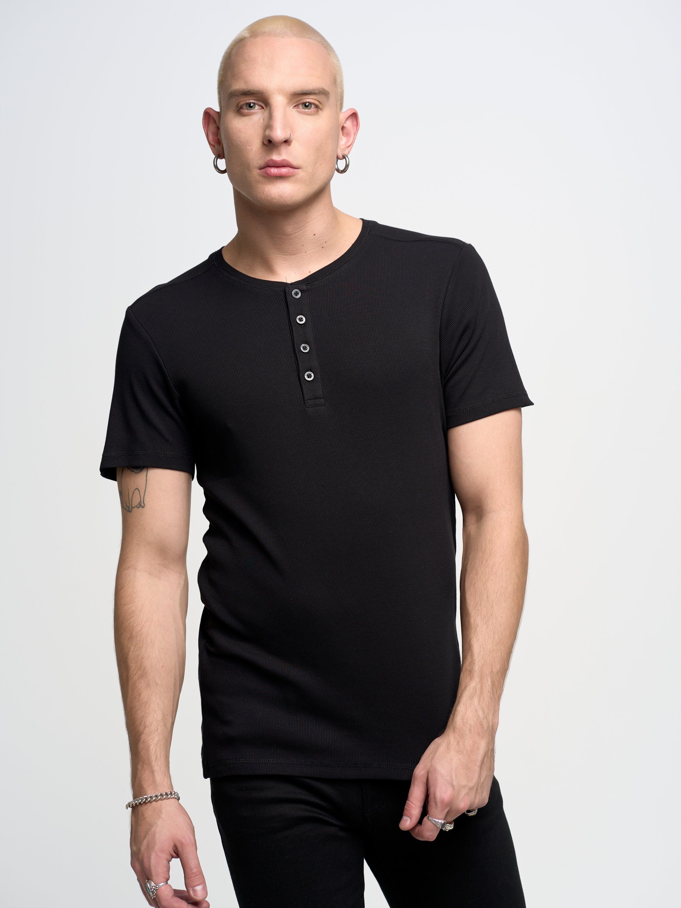 BIG STAR T-Shirt BASICAG schwarz günstig online kaufen
