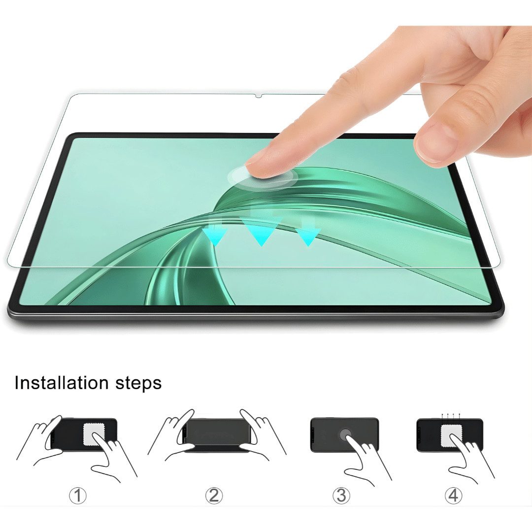 SmartUP Displayschutzglas für Honor Pad X8a 11" Display Panzerfolie Hartglas Full Screen 9H für Honor Pad X8a – Bild 5 von 5