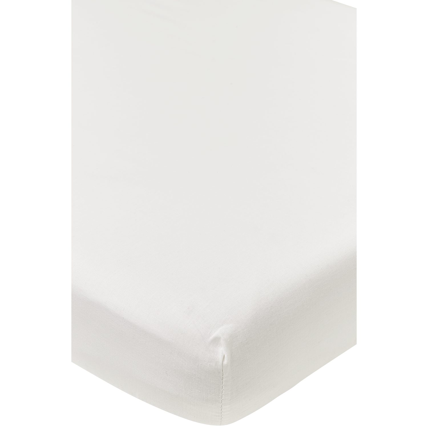 Meyco Baby Spannbettlaken White, Jersey, Gummizug: günstig online kaufen
