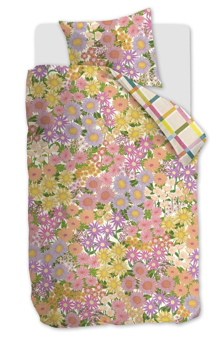 Oilily Bettwäsche Lucia_Multi_DE_UV_135x200 1 Bettbezug, 1 Kissenbezug 135 x 200 cm + 1x, 2 teilig, Bettbezug Kopfkissenbezug Set kuschelig weich hochwertig