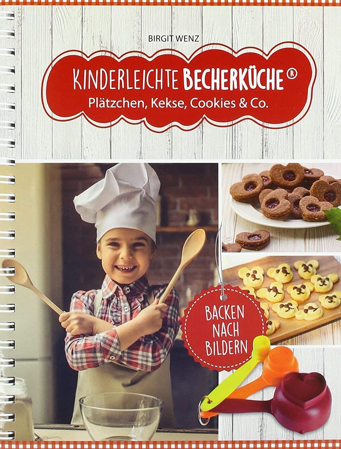 Plätzchen Kekse Co., Kinderleichte Notizbuch & Becherküche Rezeptbuch, Cookies Backbuch