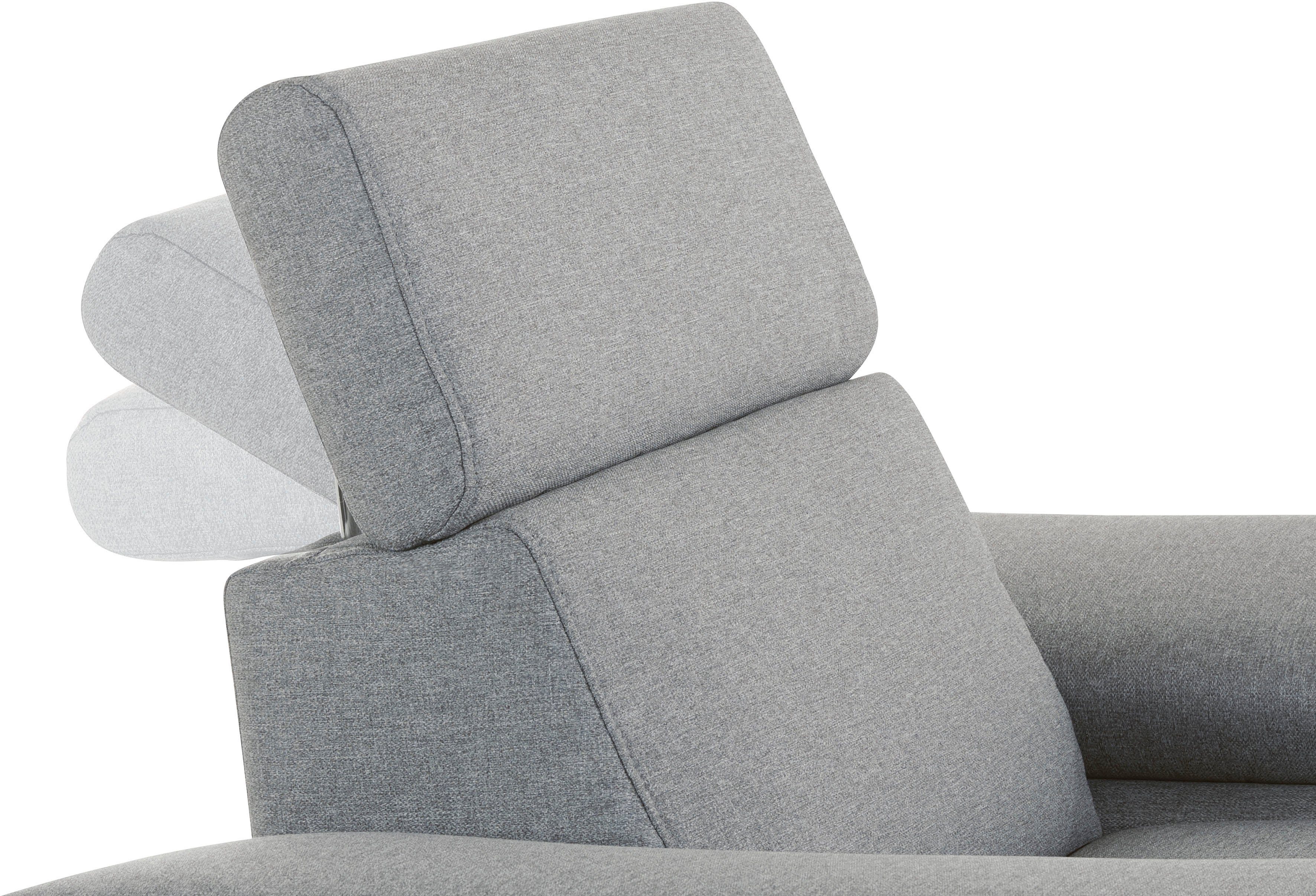 Places of Style Sessel mit Luxus-Microfaser Luxus, Trapino wahlweise in Lederoptik Rückenverstellung