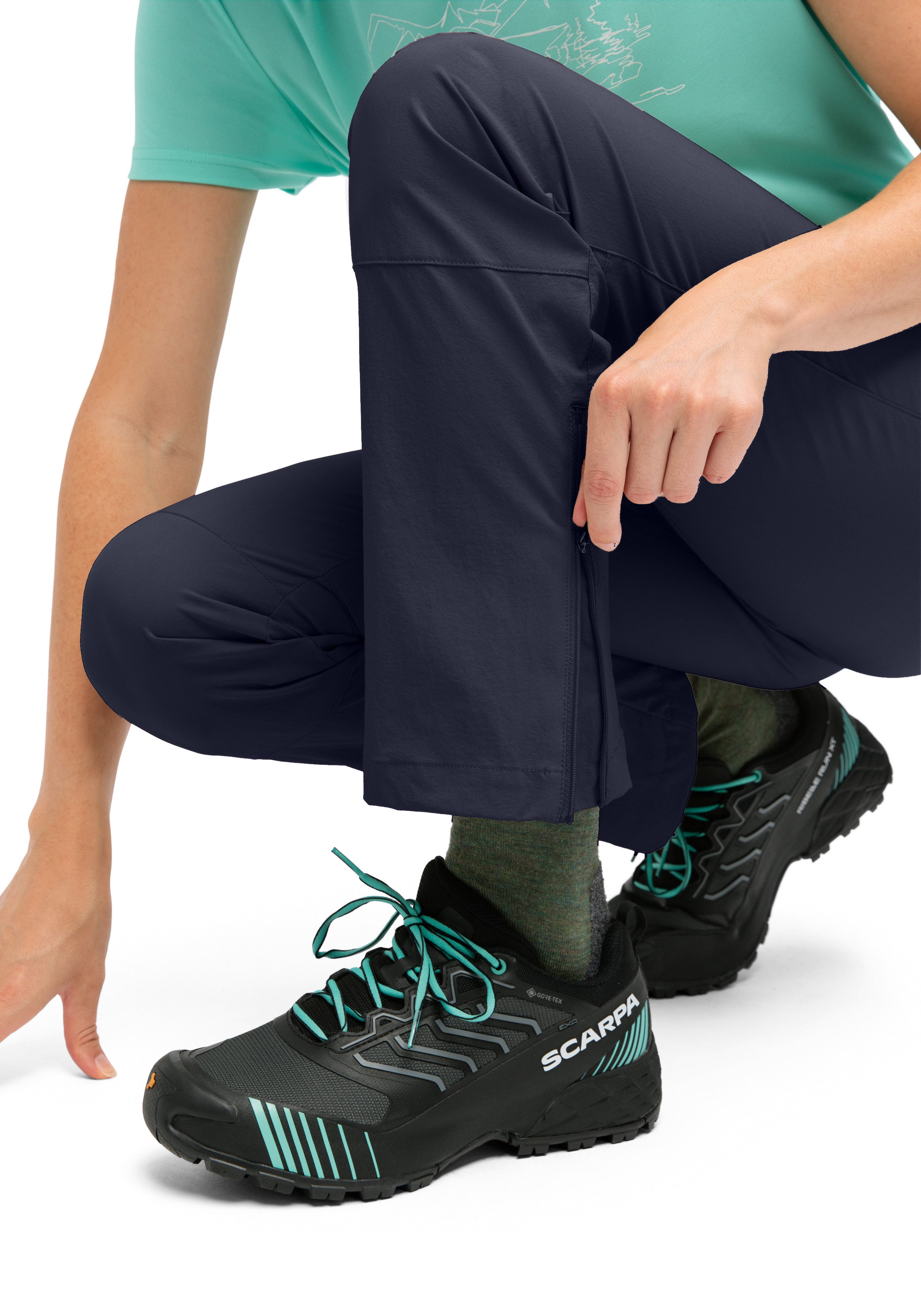 Maier Sports Outdoorhose "Inara slim Vario", Damen Wanderhose, Funktionshos günstig online kaufen