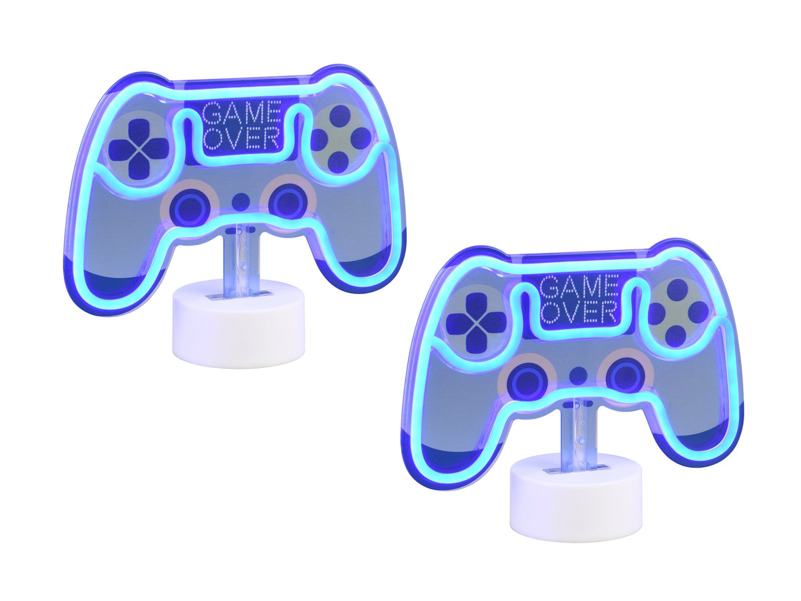 Reality Leuchten LED Dekolicht, LED fest integriert, 2er SET Dekoleuchte Ga günstig online kaufen