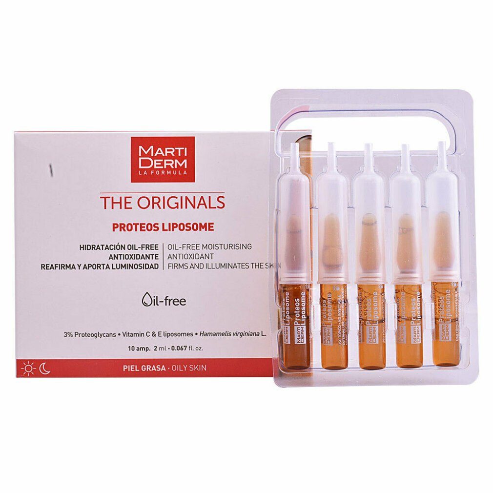 Martiderm Gesichtsmaske TH ORIGINALS proteos liposome oil-free ampoules 10 x 2ml