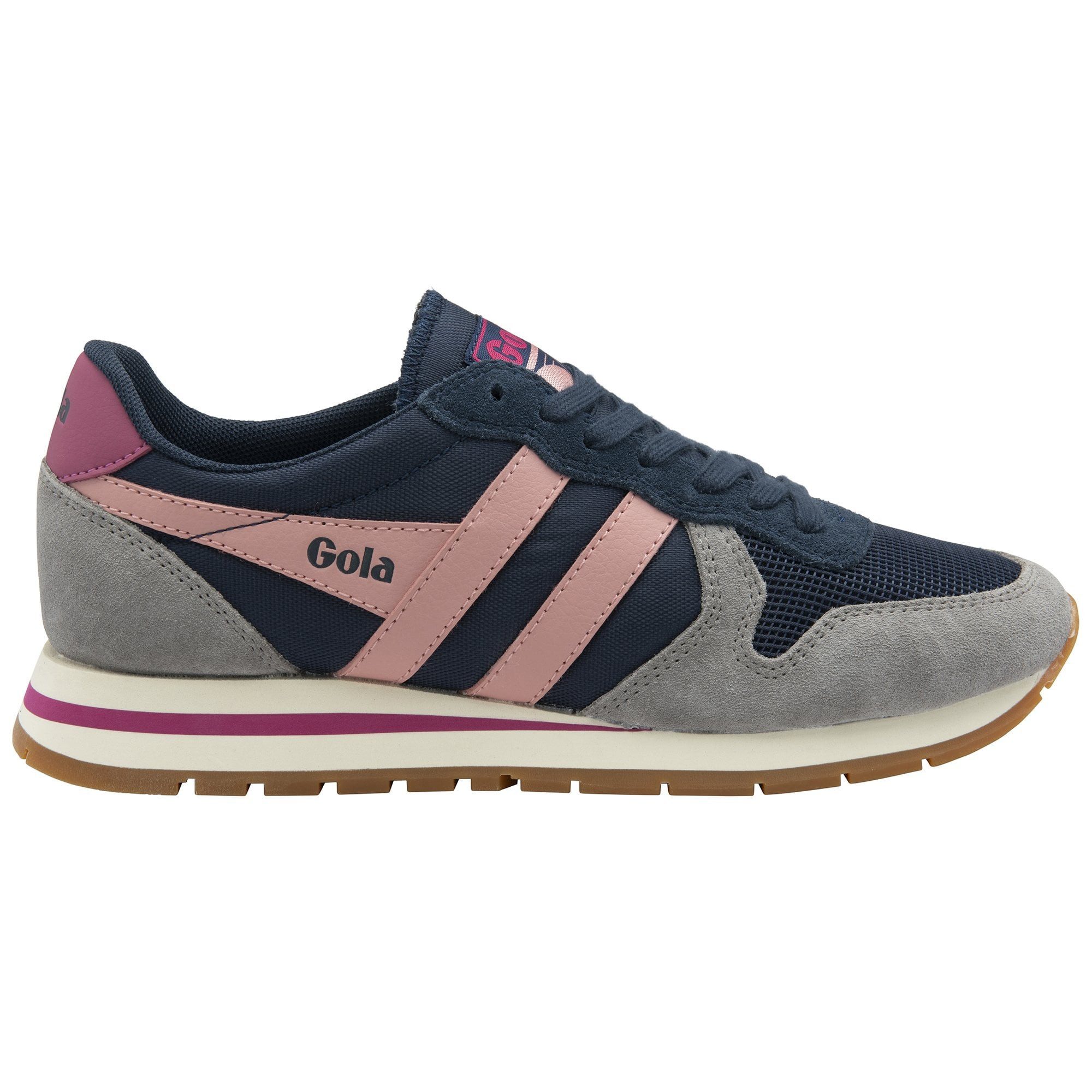 Gola Daytona 2025 navyblau/zementgrau/coralrosa Damen Sneaker günstig online kaufen