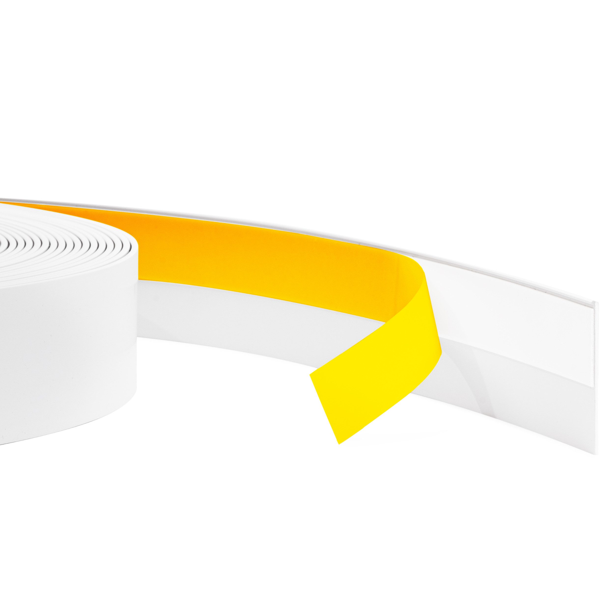 Quest Fensterleiste Abdeckleiste selbstklebend 40 mm, Selbstklebend, Kunststoff (PVC), 1-St., selbstklebend, 40 mm breit, 5 m Rolle