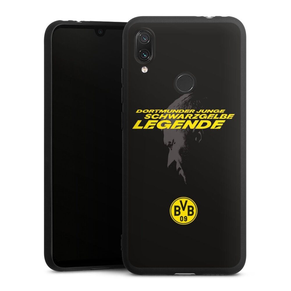 DeinDesign Handyhülle Marco Reus Borussia Dortmund BVB Danke Marco Schwarzgelbe Legende, Xiaomi Redmi Note 7 Silikon Hülle Premium Case Handy Schutzhülle