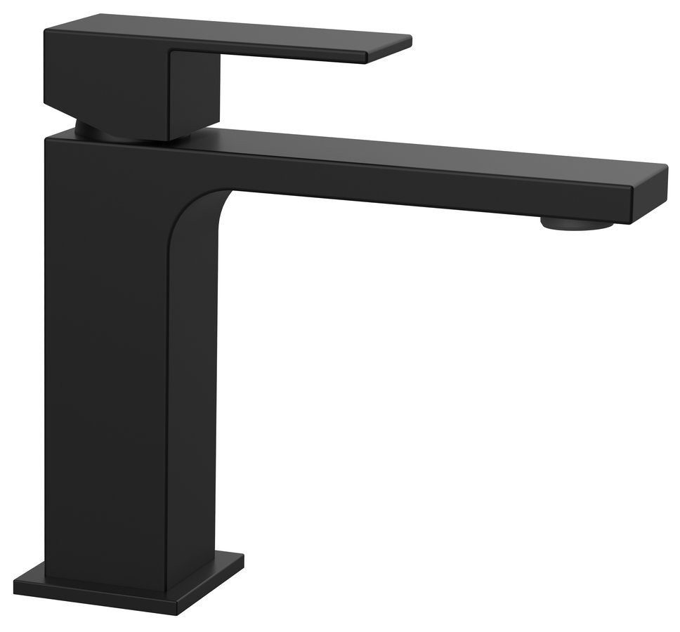 Sapho Waschtischarmatur CUBEMIX Waschtischarmatur, Schwarz matt Sapho-CM002B