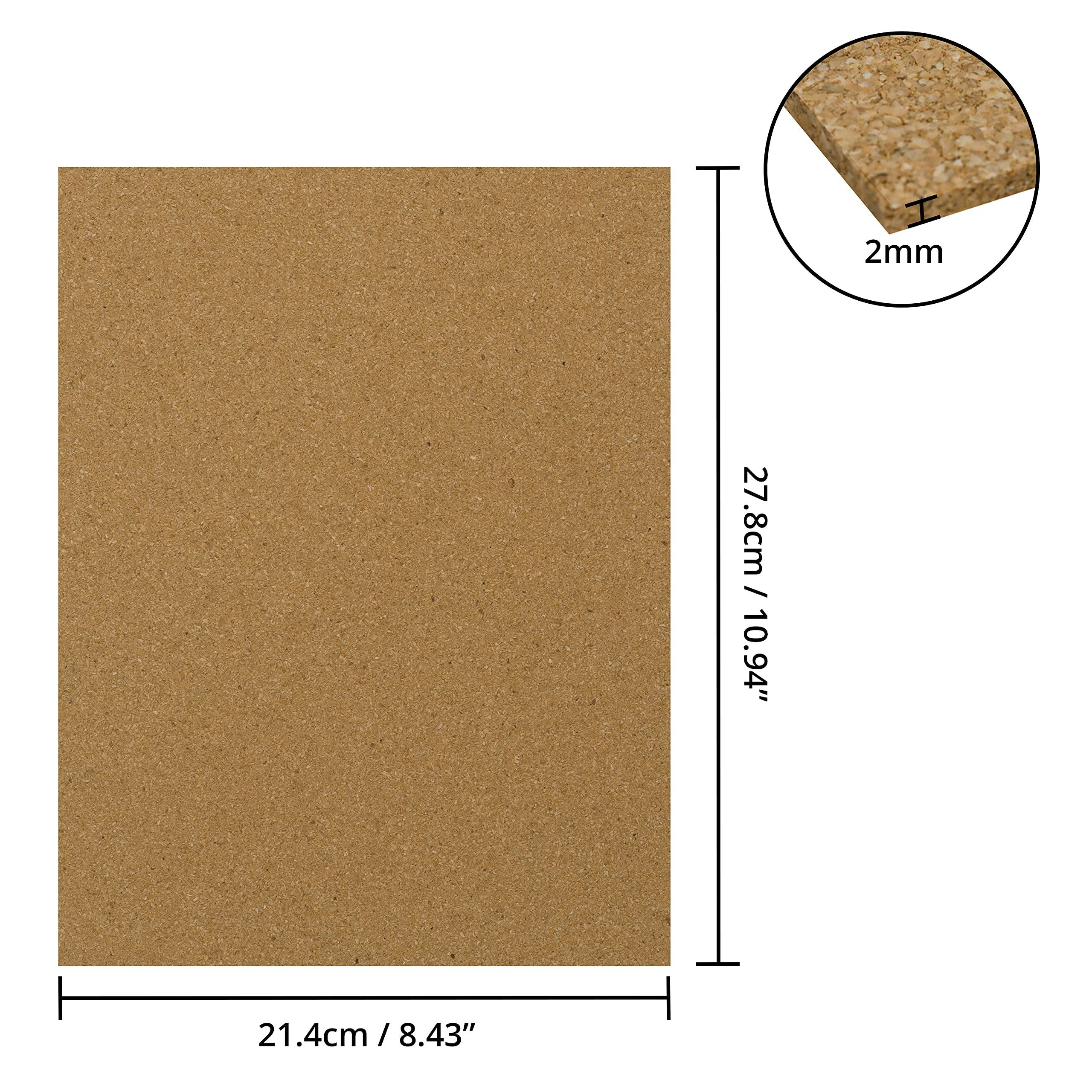 Belle Vous Memoboard Korkplatten Set 12 günstig online kaufen