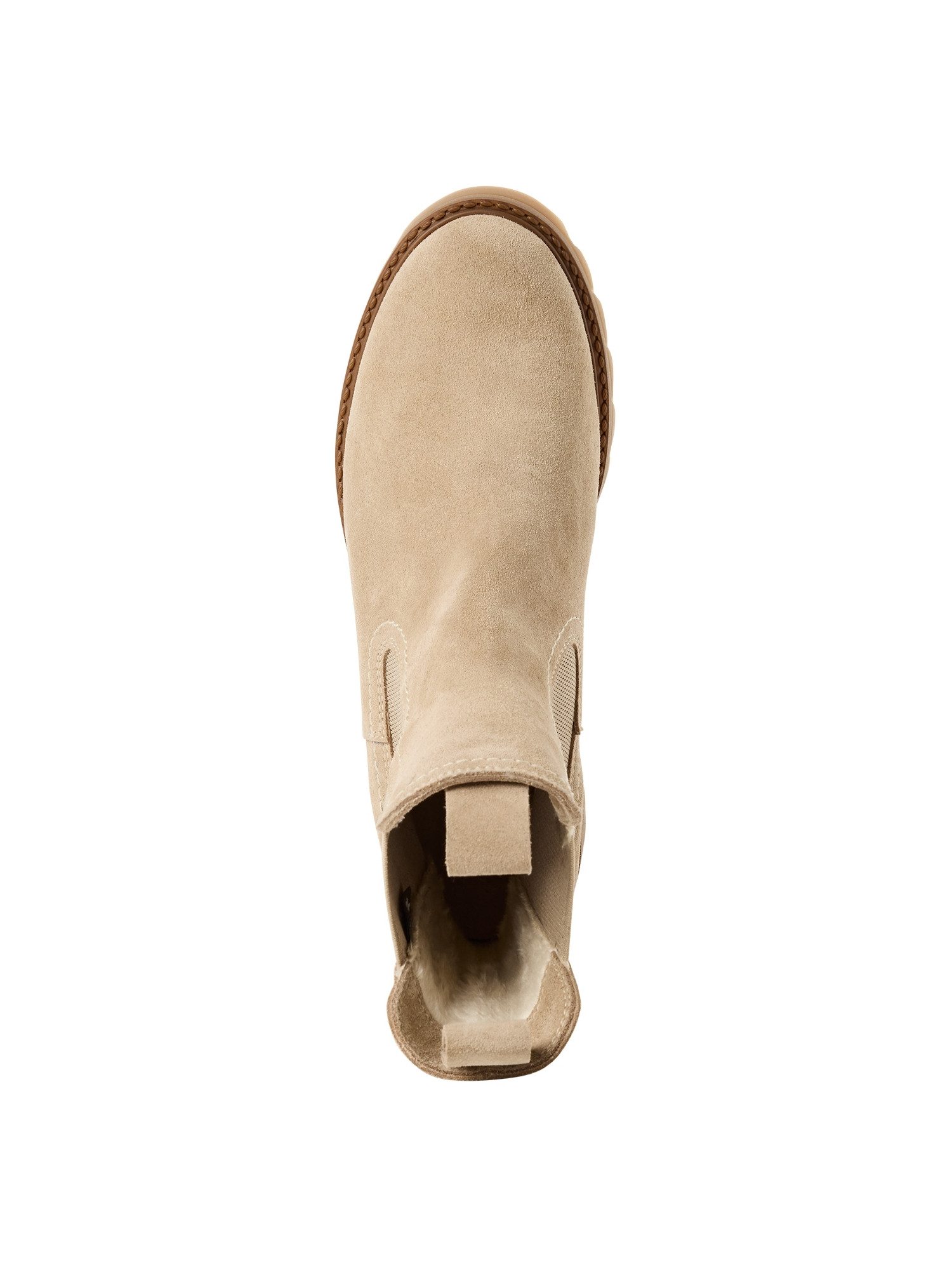 Tamaris TOUCH-IT aus Leder Blockabsatz 1-25411-47 Chelseaboots TOUCH-IT