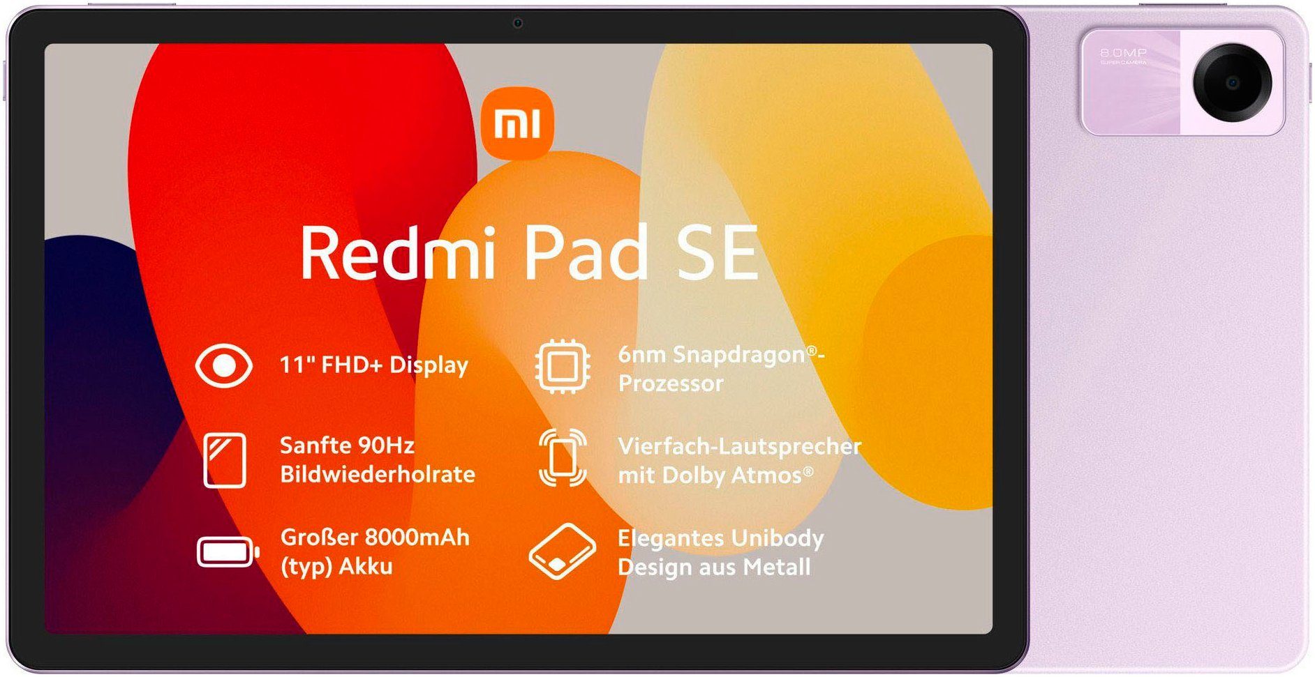 Xiaomi Redmi Pad SE 4+128GB Tablet (11", 128 GB, Android)