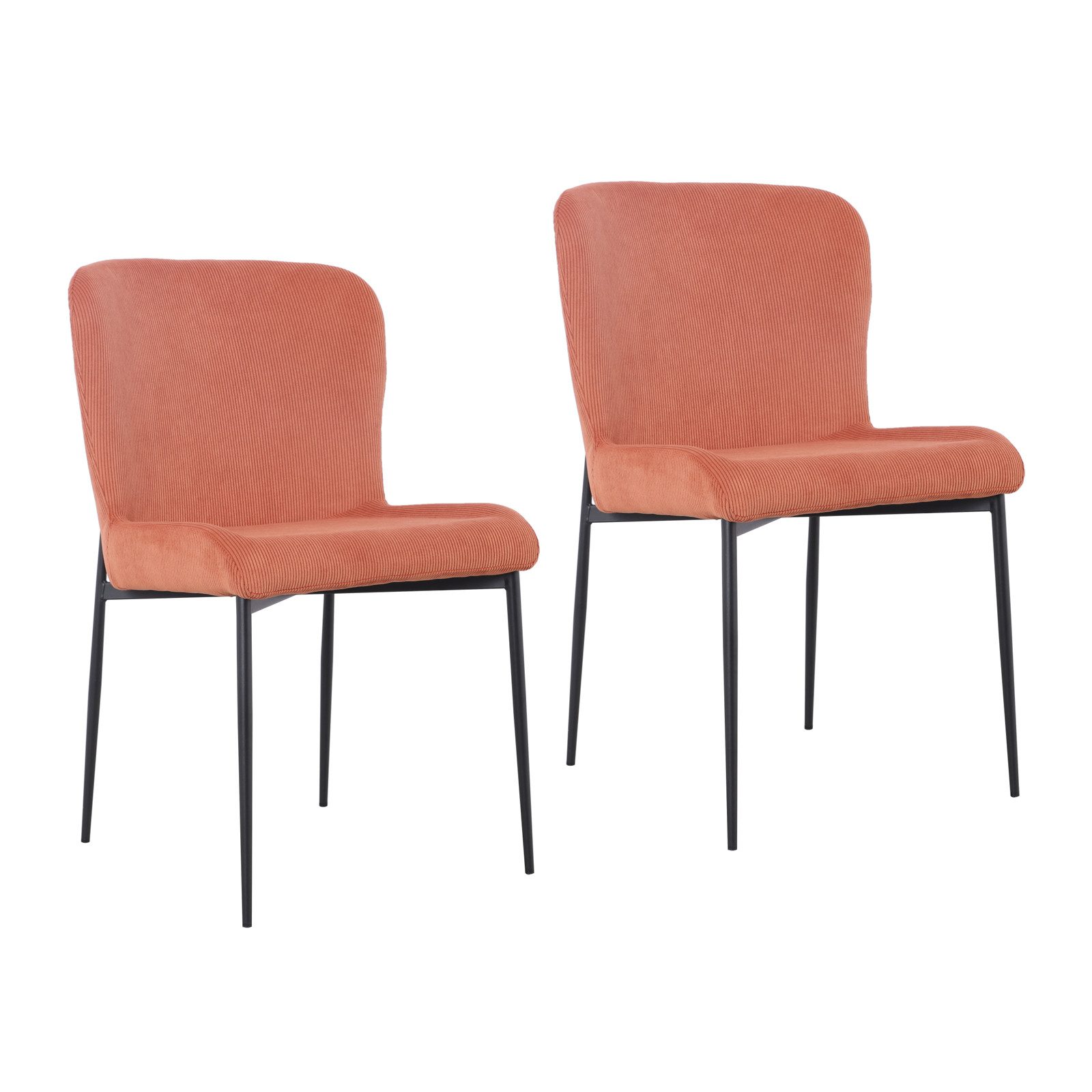 SVITA Esszimmerstuhl FREDDIE (2er-Set), 2er-Set, Cordbezug, günstig online kaufen