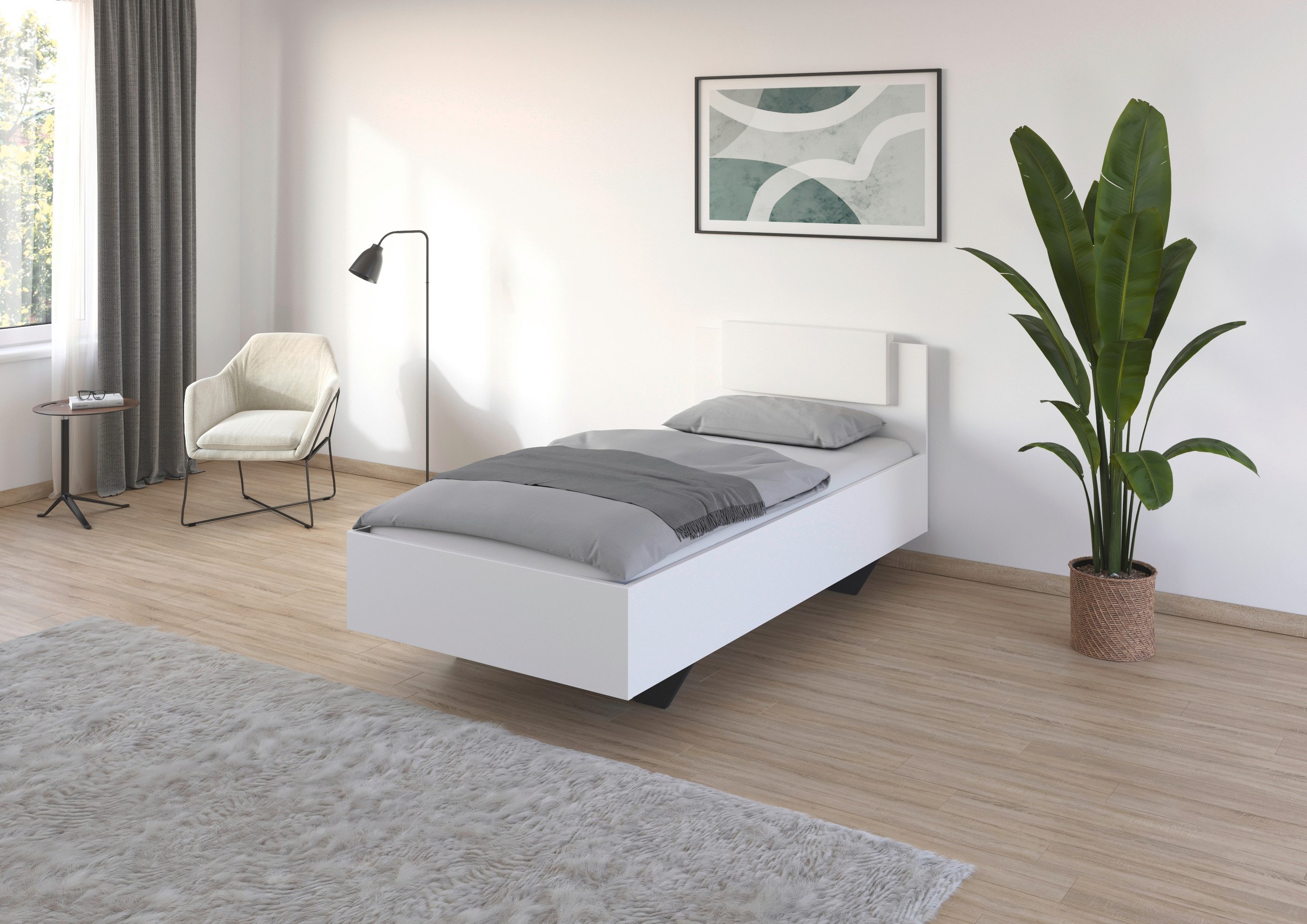 rauch Bett Maika, mit abnehmbarer Polsterauflage in Lederoptik günstig online kaufen