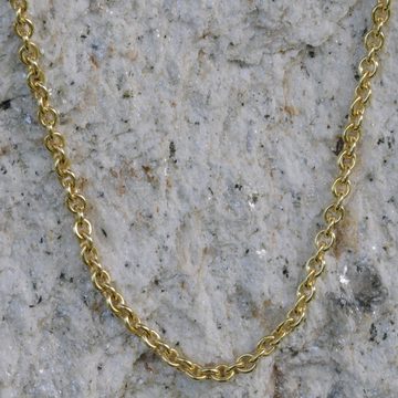 HOPLO Goldkette Goldkette Ankerkette Länge 70cm - Breite 2,0mm - 333-8 Karat Gold, Made in Germany