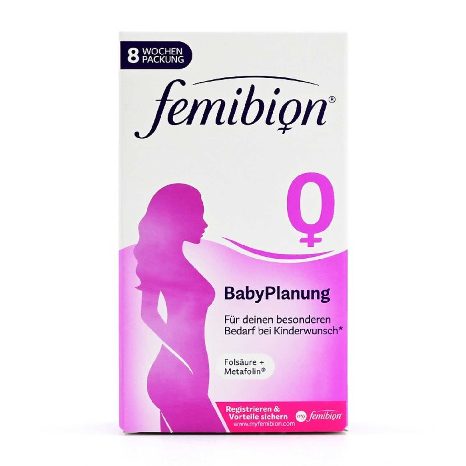 Femibion FEMIBION 0 Babyplanung Tabletten, 56 St Tabletten, 1 er 56 St.