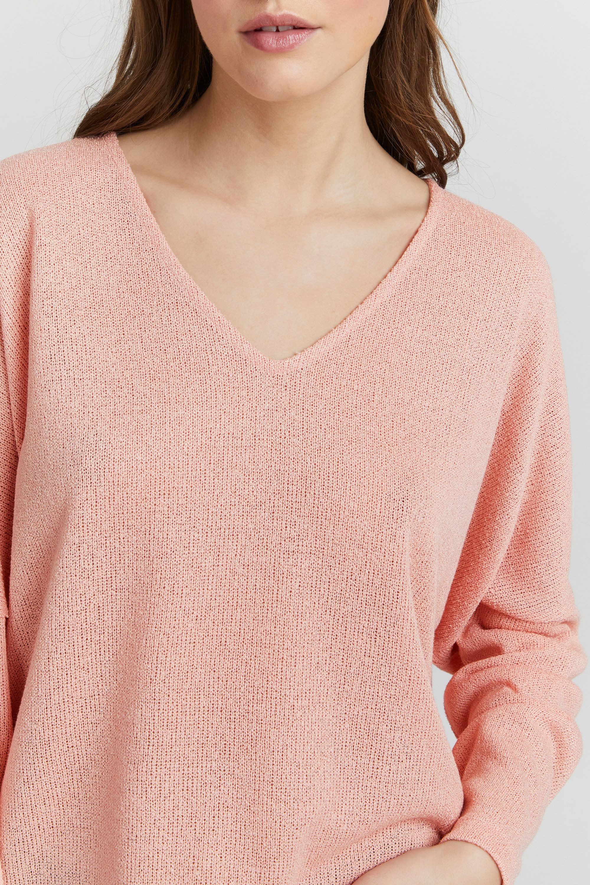 OXMO V-Ausschnitt-Pullover OXKatla Modischer Pullover