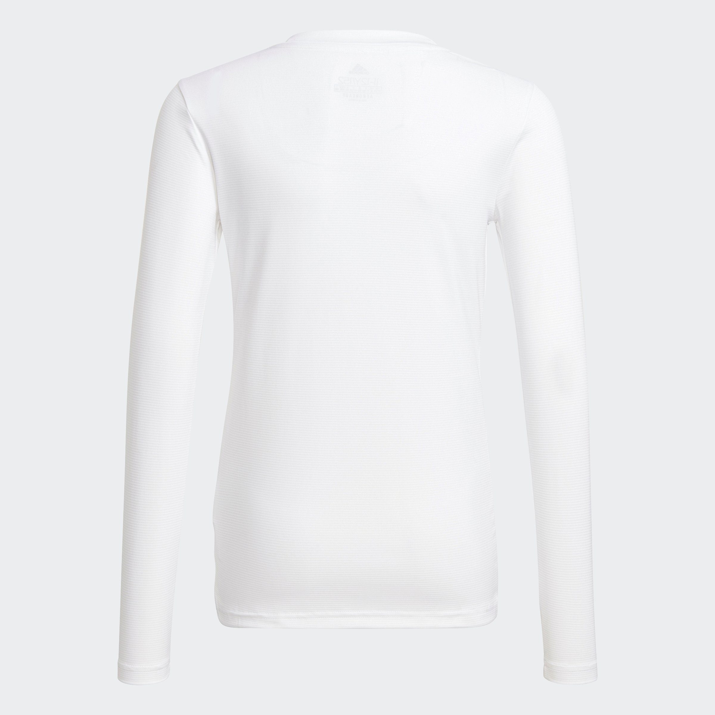 adidas Performance Langarmshirt TEAM BASE TEE Y für Kinder, mit V-Ausschnitt, ohne Verschluss