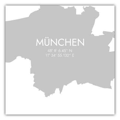 MOTIVISSO Poster München Koordinaten #5