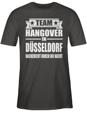Shirtracer T-Shirt Team Hangover Düsseldorf JGA Männer