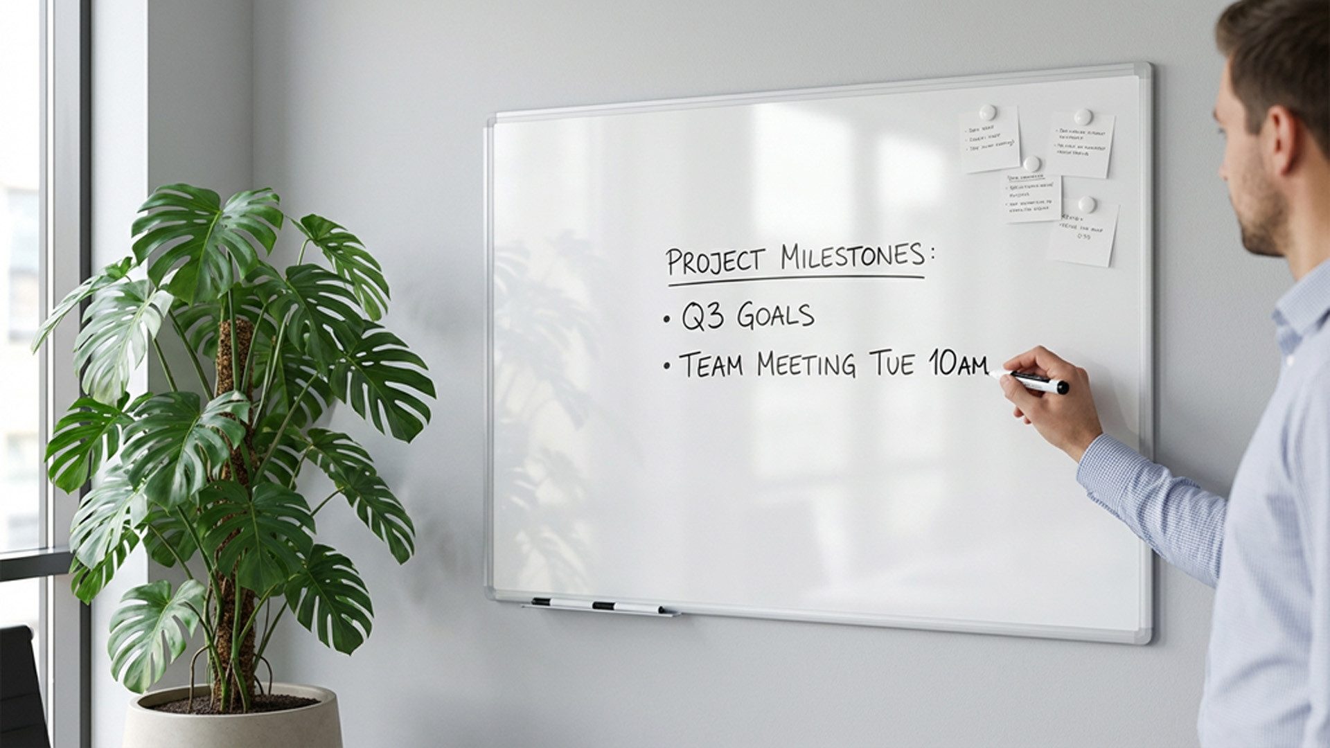 ALLboards Magnettafel ALLboards Whiteboard Magnettafel 120x80cm Memoboard Weiß Schreibtafel