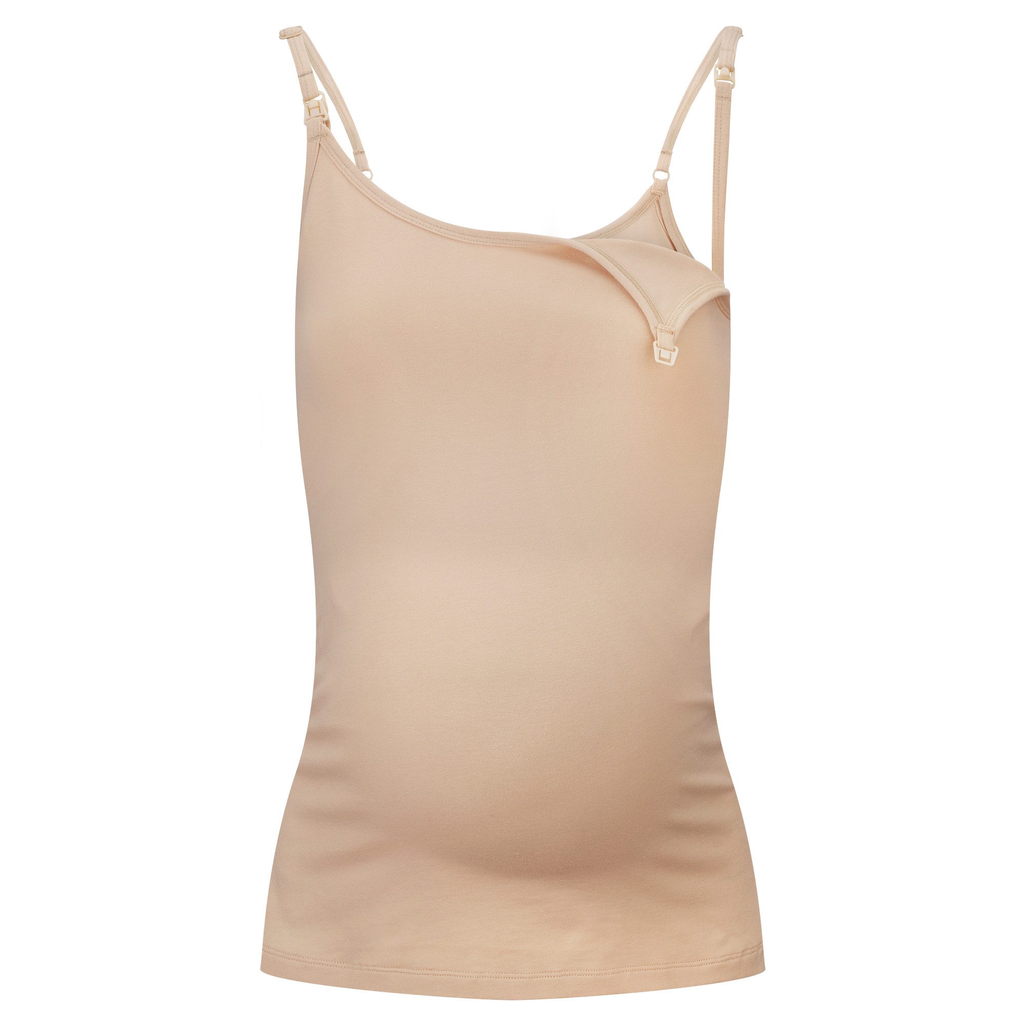 M.M.C. Stilltop Stillmode Tanktop 2er Set Umstandsmode (2-tlg) Stillunterhemd