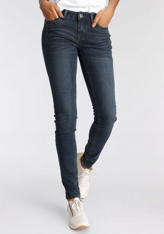 Arizona Skinny-fit-Jeans »mit Keileinsätzen« L...