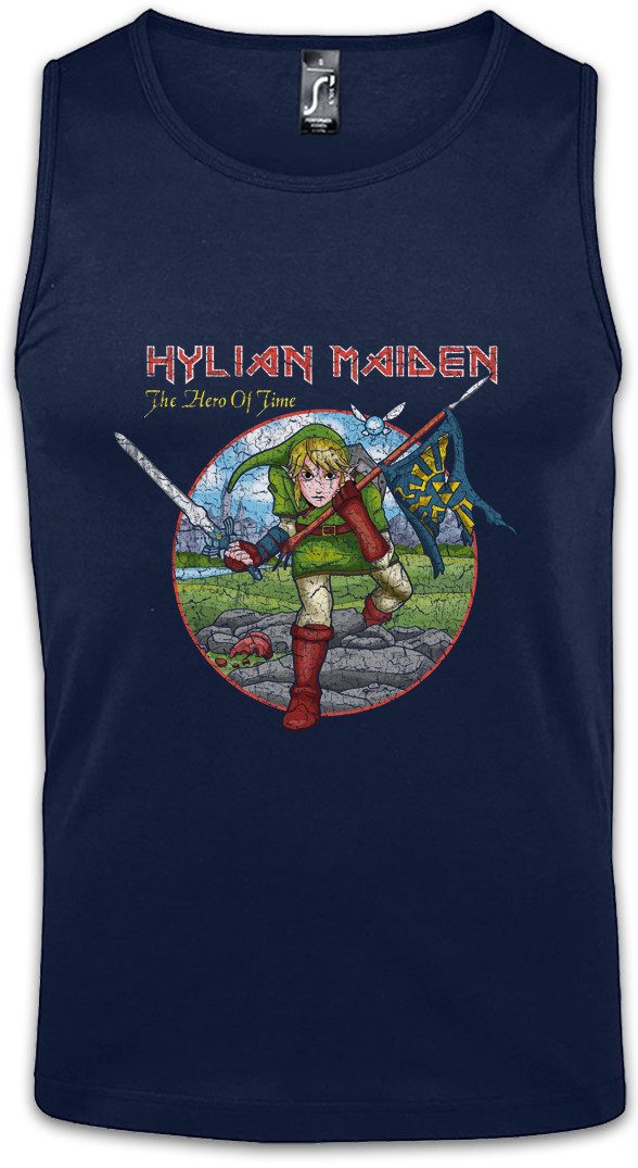 Tanktop Hylian Maiden Ärmelloses T-Shirt Zelda Game Gamer PC Gaming Triforce