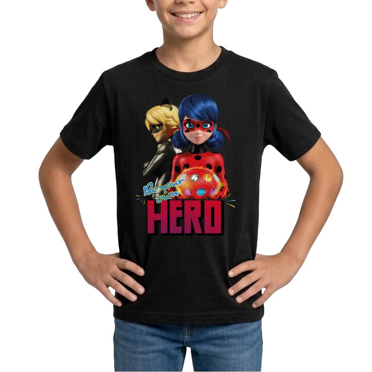 T-Shirt Miraculous Be Your Own Hero Teenager T-Shirt