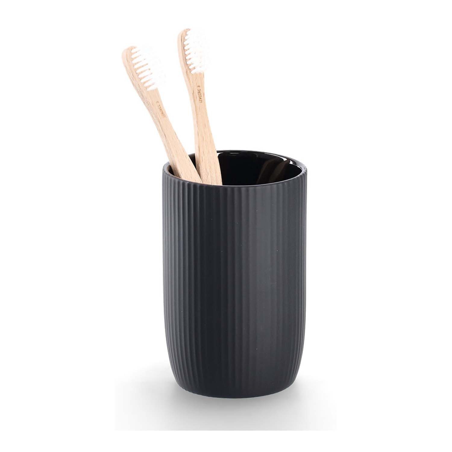 Zeller Present Badaccessoire-Set 4-teiliges Badaccessoire-Set - Keramik Sch günstig online kaufen